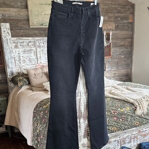 Hudson Jeans High Rise Black Denim